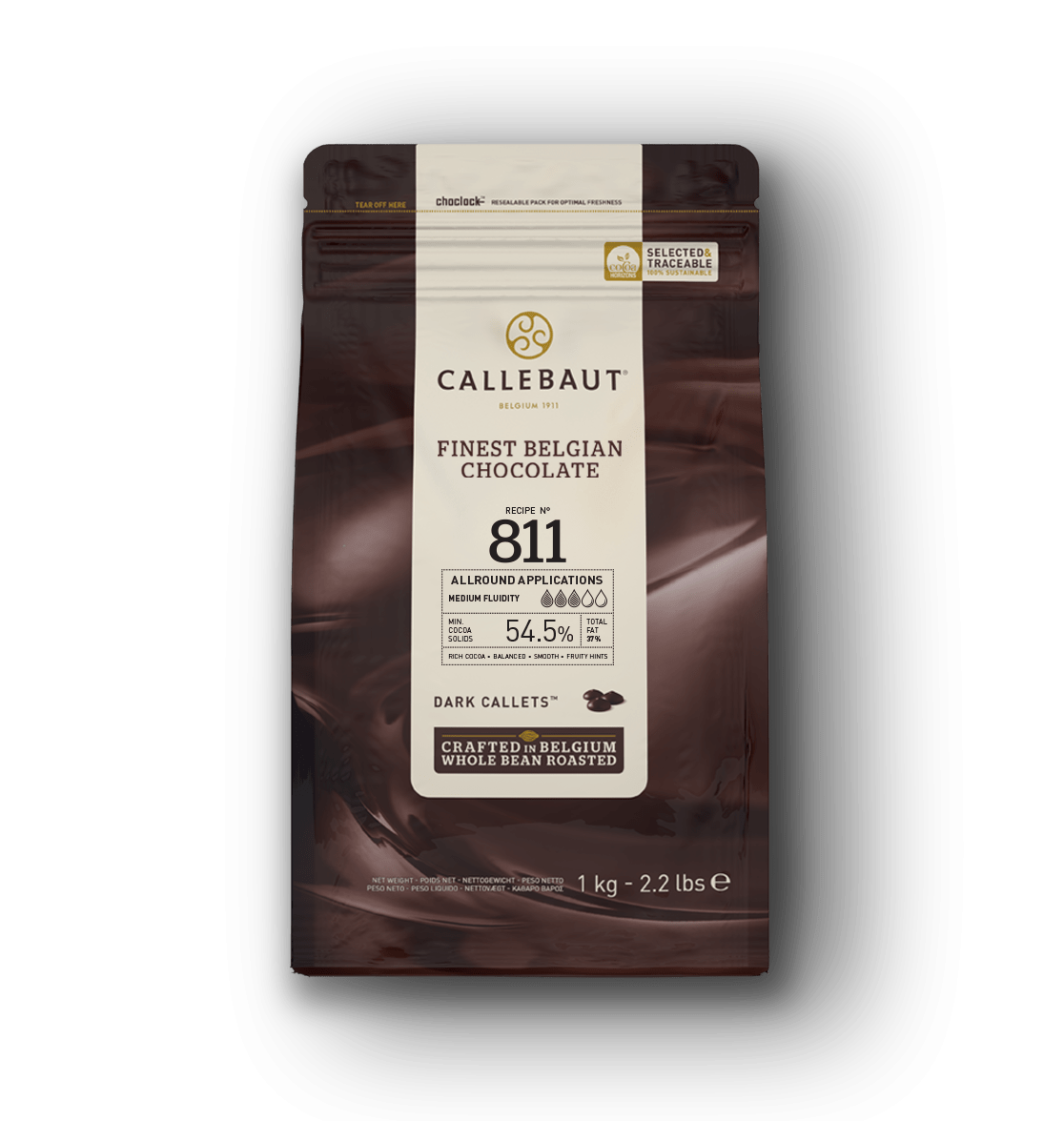 Czekolada 811 Deserowa 54,5 % Callebaut