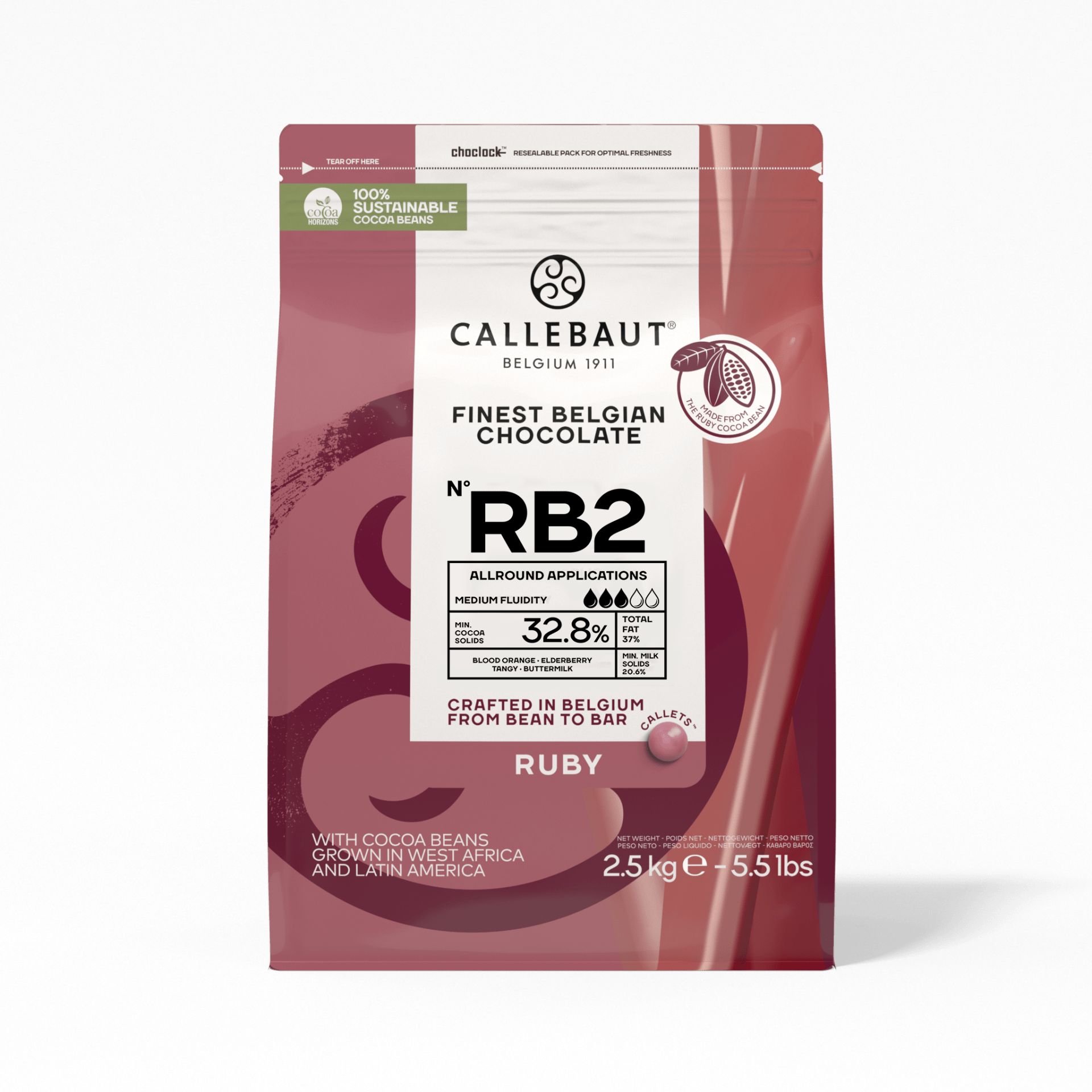 Czekolada Ruby RB 2 Callebaut