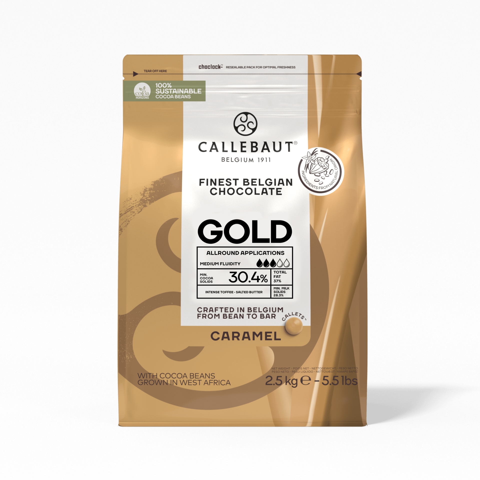 Czekolada Karmelowa Gold Callebaut