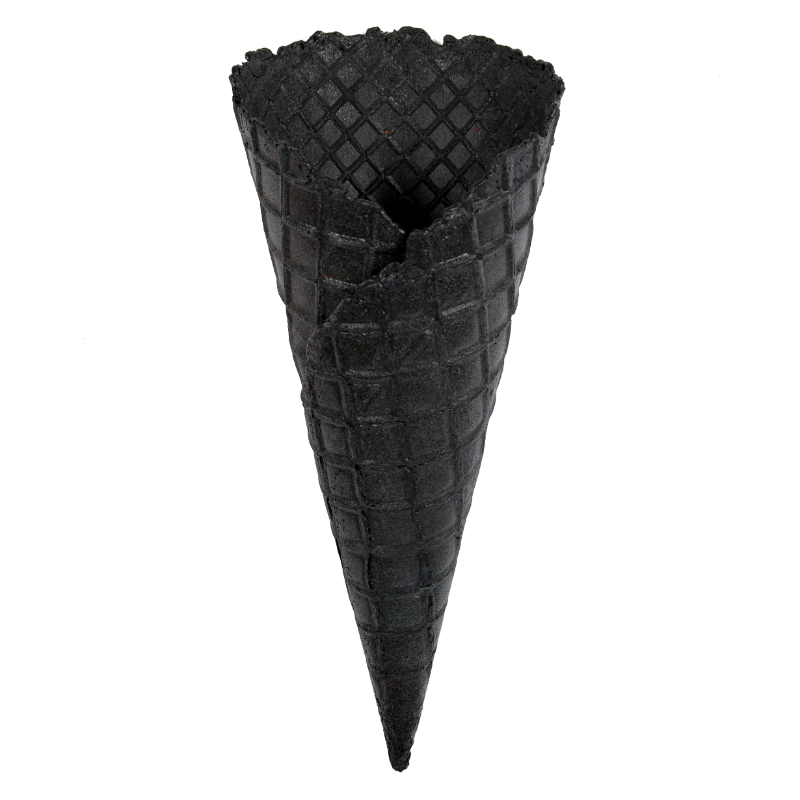 Rożek Słodki Czarny Waflex